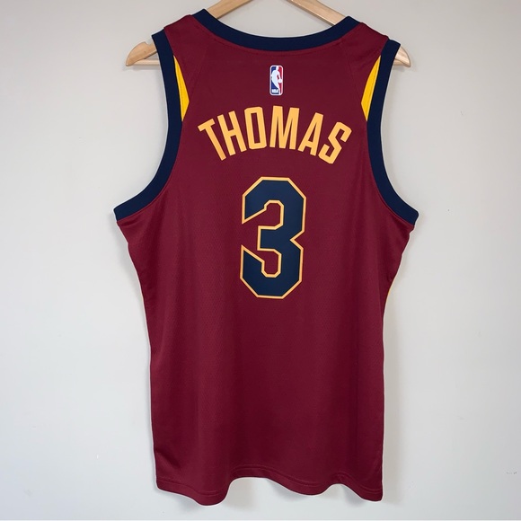 Isaiah Thomas Cleveland Cavaliers #3 Nike Jersey Men’s Large 48 Basketball NBA - Picture 6 of 13
